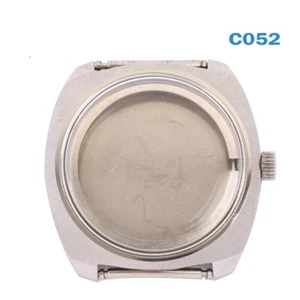 Original Vintage Swiss Made Watch Case Stainless Steel Waterproof #C052# - Picture 1 of 8