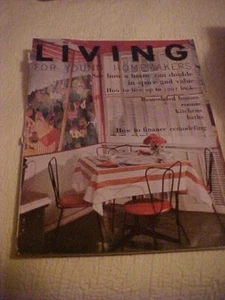 March 1960 Living for Young Homemakers Magazine Mid-Century Modern - Picture 1 of 10