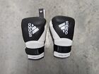 Adidas Hybrid 350 Elite Boxing Gloves - Black/White 16oz