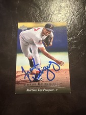 1995 Upper Deck Minors Frank Rodriguez Pawtucket Red Sox #24 Signed Auto Card