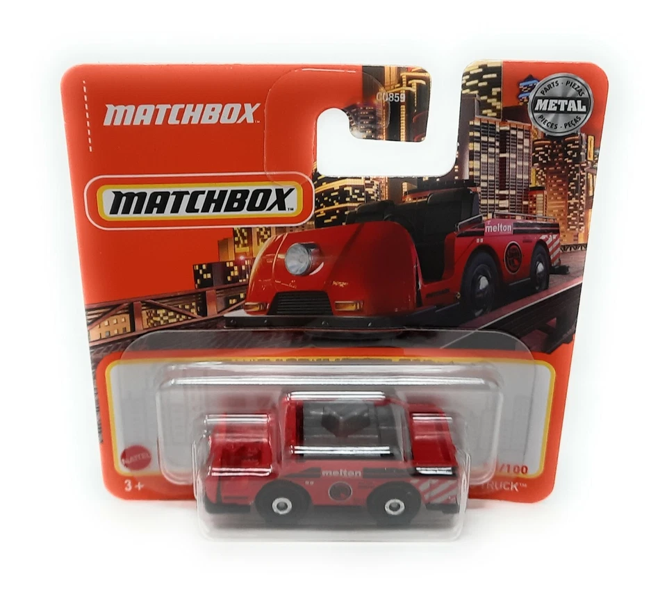 Matchbox n. 23 Mini Cargo Truck carta corta rossa MBX Superfast 2021 - Immagine 1 di 1