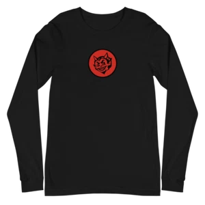 Camiseta Porno for Pyros Devil blanca o negra unisex manga larga - Imagen 1 de 3