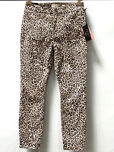 Jen7 Women's Leopard Print Ankle Skinny Jeans Size-6 (New w/ Tags) - Picture 1 of 12
