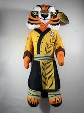 KUNG FU PANDA 3 Dreamworks Stuffed Animal Tiger Plush TIGRESS 14”, Fast Shipping