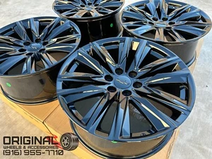 NEW 2024 22" Wheels Chevy GMC Silverado Tahoe Suburban Yukon Sierra Escalade Rim - Picture 1 of 6