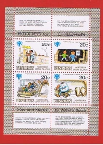 Penrhyn #113 MNH OG sheets of 4 Stories w/full labels Free S/H - Picture 1 of 1