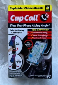 Cup Call Cupholder Phone Mount View Your Phone At Any Angel - Photo 1 sur 4
