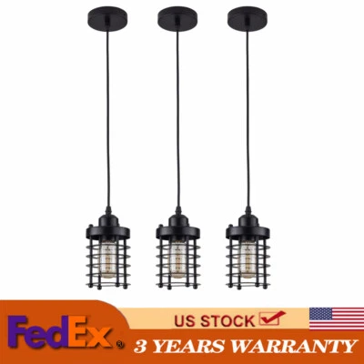 Industrial Ceiling Lamp Rustic Chandelier Pendant Lighting Fixture Hanging Light - Image 1 of 4