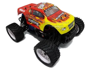 hi4186 EXM-16 MONSTER TRUCK 1:16 MOTORE RC-380 RTR HIMOTO auto rtr - Foto 1 di 1