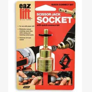 Camco 57364 3/4" x 1/4" Quick Connect Scissor Jack Socket Drill Bit - Bild 1 von 2