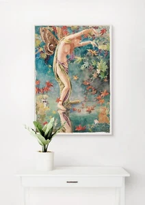 John La Farge: hojas dispersas de otoño. Impresión de regalo de lujo de museo de arte giclee - Imagen 1 de 2