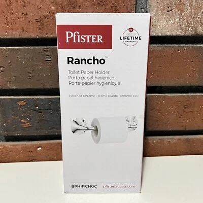 Pfister Rancho полированный хром держатель туалетной бумаги BPH-RCH0C - Изображение 1 из 4