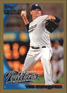 2010 Topps Gold Border #18 Tim Stauffer