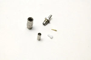 AMPHENOL, 03-370P-51S Connector,  Female Socket 50 Ohm,  Qty=2 - Picture 1 of 1