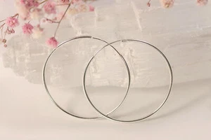 Pendientes INWARIA criollos plata 925 ø 20/30/45 mm 1 par/2 piezas, SS501 - Imagen 1 de 6