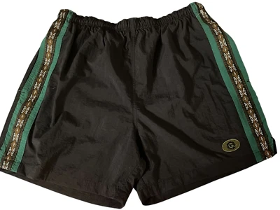 Nuevo de Colección Años 80 Gotcha Nylon Bañador 32 Para Hombres TIKI PRINT Board Shorts Surf Skate Foto 1 de 4