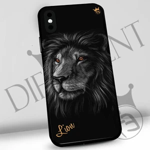 cover per cellulare iphone samsung huawei custodia LEONE animali linea zoo - Imagen 1 de 1