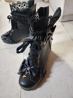 Zapatos Lolita Góticos Foto 1 de 3