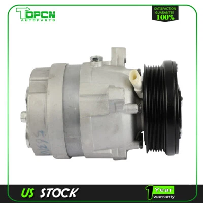 Compresor de aire acondicionado con embrague para Chevrolet Camaro Pontiac Firebird 3,8 L Foto 1 de 4