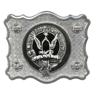 Art Pewter Johnstone Clan Crest Gürtelschnalle C36 Scottish - Bild 1 von 2