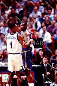 EW849 Karl Malone Jazz & Penny Hardaway Magic Basketball 8x10 11x14 16x20 Photo - Picture 1 of 1
