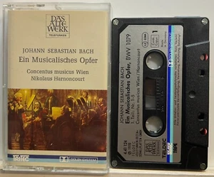 JS Bach : Musikalisches Opfer, BWV 1079 (Audio Cassette Tape) *Rare* *Very Good* - Imagen 1 de 2