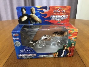NEW 2004 JOYRIDE ORANGE COUNTY CHOPPERS COMANCHE LIM ED CHROME 1:18 DIECAST NIB - Picture 1 of 13