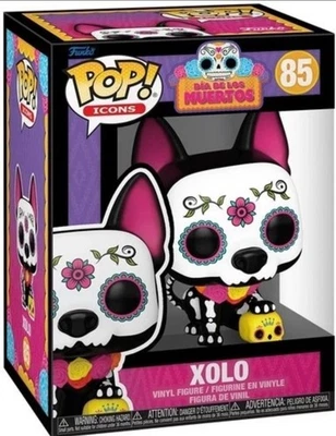 FUNKO POP! Icon: Dia de Los Muertos - Xolo Vinyl Figure w/protector - Image 1 of 2
