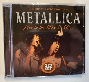 Metallica - Live In The 80’s & 90’s 2 X CD Legendary Radio Broadcast - Foto 1 di 6