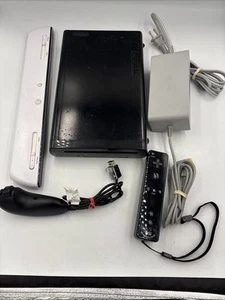 Nintendo Wii U Deluxe 32GB Handheld System - Black (WUP-101(02)) - No GamePad - Picture 1 of 7