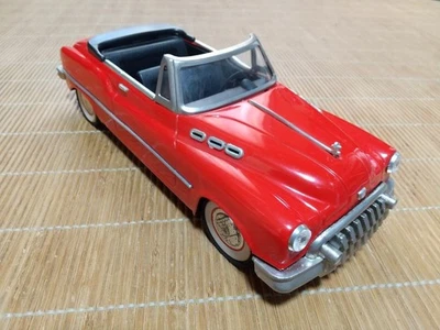 Vintage Showa Tin Open Car Friction Toy Japan Made Retro Automobile Collectible - Immagine 1 di 4