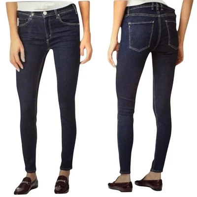 Jean ajustado MCGUIRE Denim Newton para mujer talla 31 lavado oscuro elástico 101A Foto 1 de 4