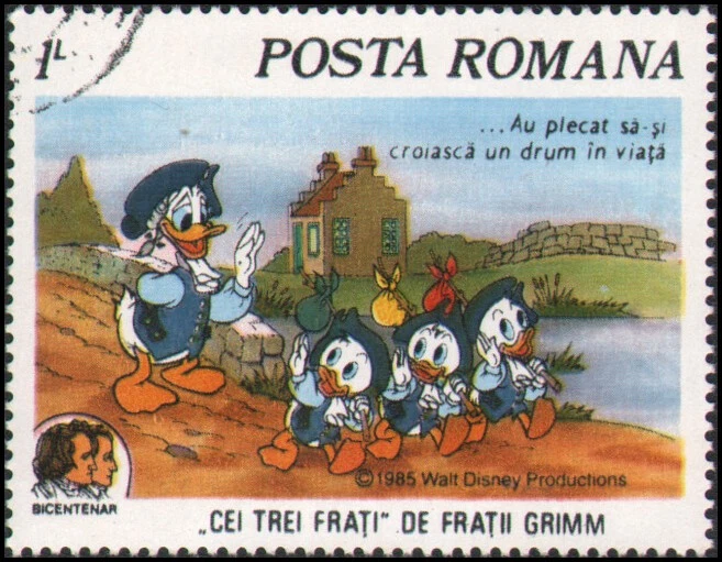 Rumania #3339 Usado Disney Foto 1 de 1