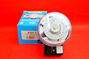 Sangamo S2553 24 hour Electro-Mechanical Time Switch 4 Pin Base RPTS - Picture 1 of 5