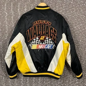 Chaqueta de Carreras Vintage Rusty Wallace Nascar Bordada Nuez moscada Talla Grande - Imagen 1 de 21