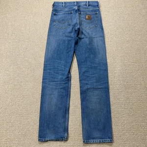 Carhartt WIP Jeans Mens 26x32 Blue Workwear Barlow Denim Pants - Picture 1 of 12