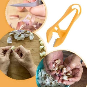 Garlic Peeling Garlic Peeler Portable Hair Plucking Clip Kitchen Accessories - Picture 1 of 11