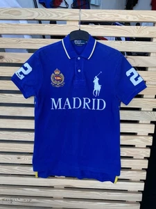 Vintage Polo Ralph Lauren Madrid Spain Polos Tee Shirt - Picture 1 of 9