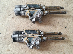 Warhammer Adeptus Titanicus Warlord Battle Titan Paired Turbo Laser Destructors - Picture 1 of 3