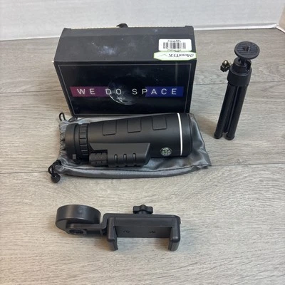 40x60 1600M/9800M Monocular Telescope with Smartphone Adapter, and Tripod - Image 1 of 4