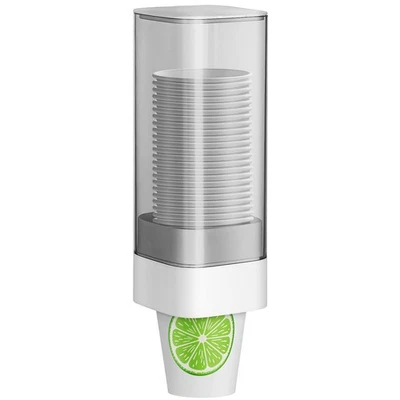 MYITYARD Cup Dispenser, Pull Type Wall Mount Cup Holder for Water Cooler Fit 3oz-5oz Disp