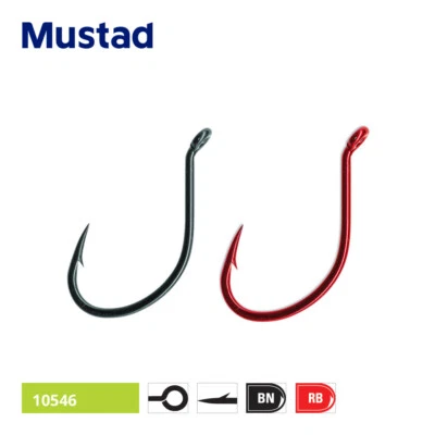 Ganchos Mustad UltraPoint Drop Shot - lucioperca lubina wrasse pesca gruesa en el mar Foto 1 de 4