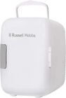 Russell Hobbs Mini Fridge RH4CLR1001 4L/6 Can Portable Mini Cooler & Warmer for
