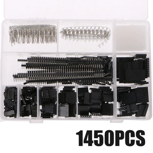 For Arduino Wire Jumper Pin Header Connectors 2.54mm Housing Female Kit 1450Pcs - Image 1 of 4
