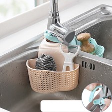 Home Hanging Sink Organizer Tools Soap Storage Basket Convenient Portable Drain