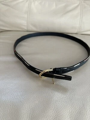 Burberry Nova check trim skinny belt - Image 1 of 2