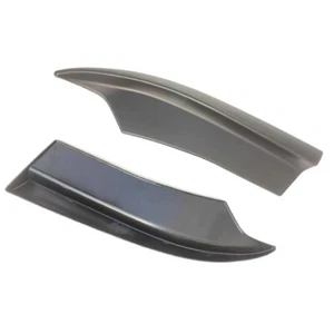 Pair Black Rear Bumper Lip Apron Spats FZ-BLR-DCH152P-PP For 15-21 Dodge Sedan-A - Imagen 1 de 9