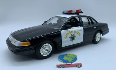Code 3 Ford Crown Victoria Highway Patrol, scala 1:24 - 1:25, vintage (2078) - Imagen 1 de 4