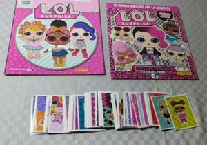 LOT 2 ALBUM PANINI FIGURE 2018 2019 LOL SURPRISE + 127 FIGURE 2018 L.O.L.