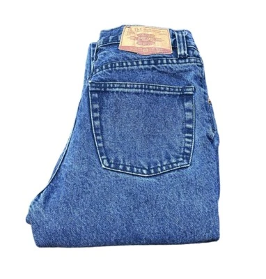 Pantalones de mezclilla de algodón vintage World PEPE Service tiro alto mamá para mujer talla 28” Foto 1 de 4